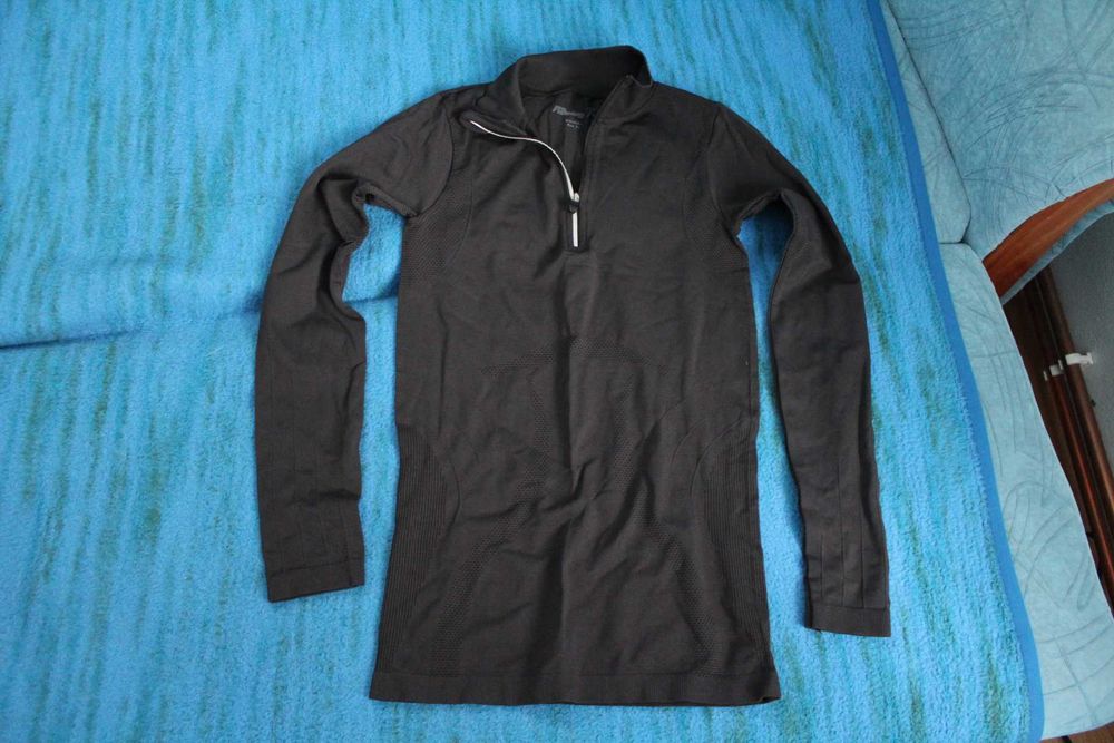 Pantaloni Mountain Pro S si bluze termice Cool Running B'Twin ski