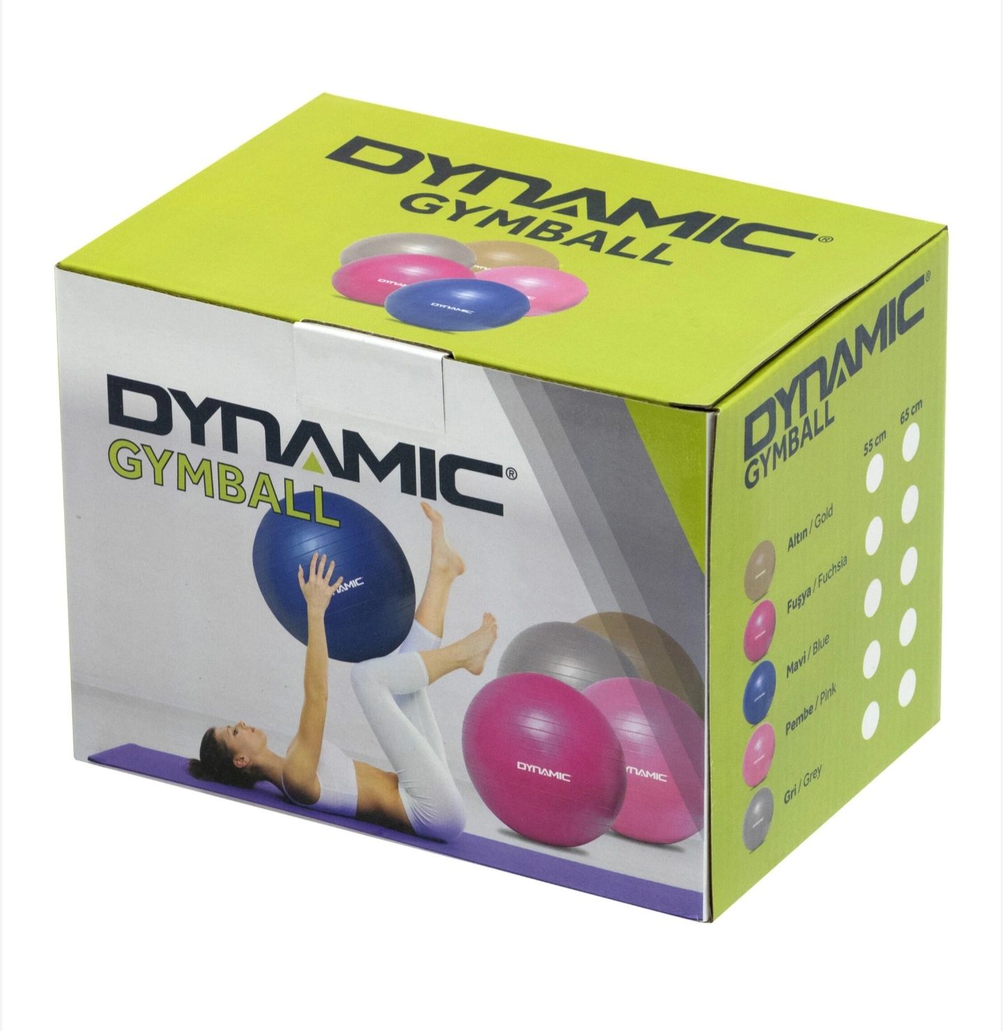 Фитнес топка DYNAMIC +помпа