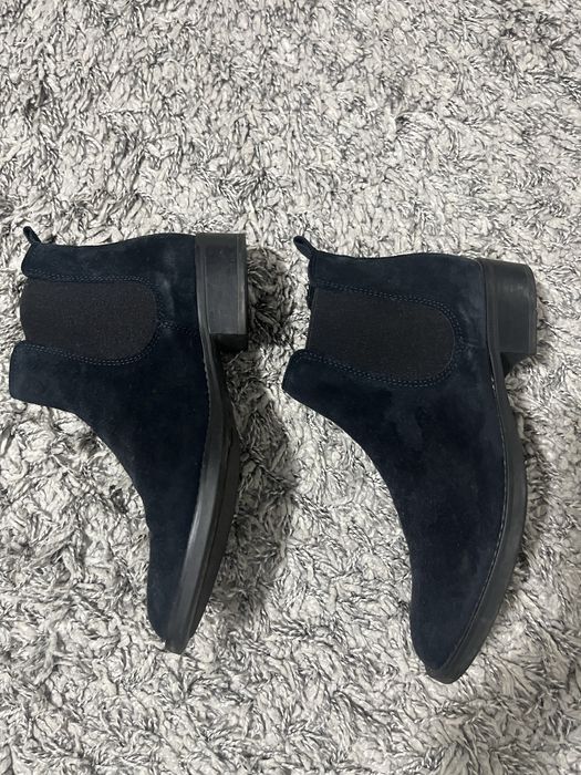 Ghete piele intoarsa marimea 37