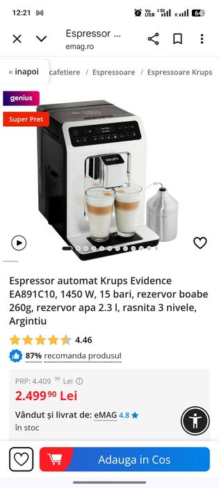 Krups EA891D10 quattroforce