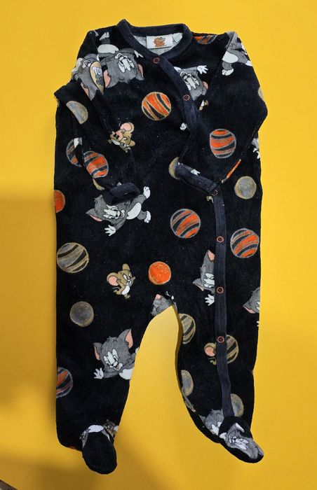 Set salopete cu picior 74