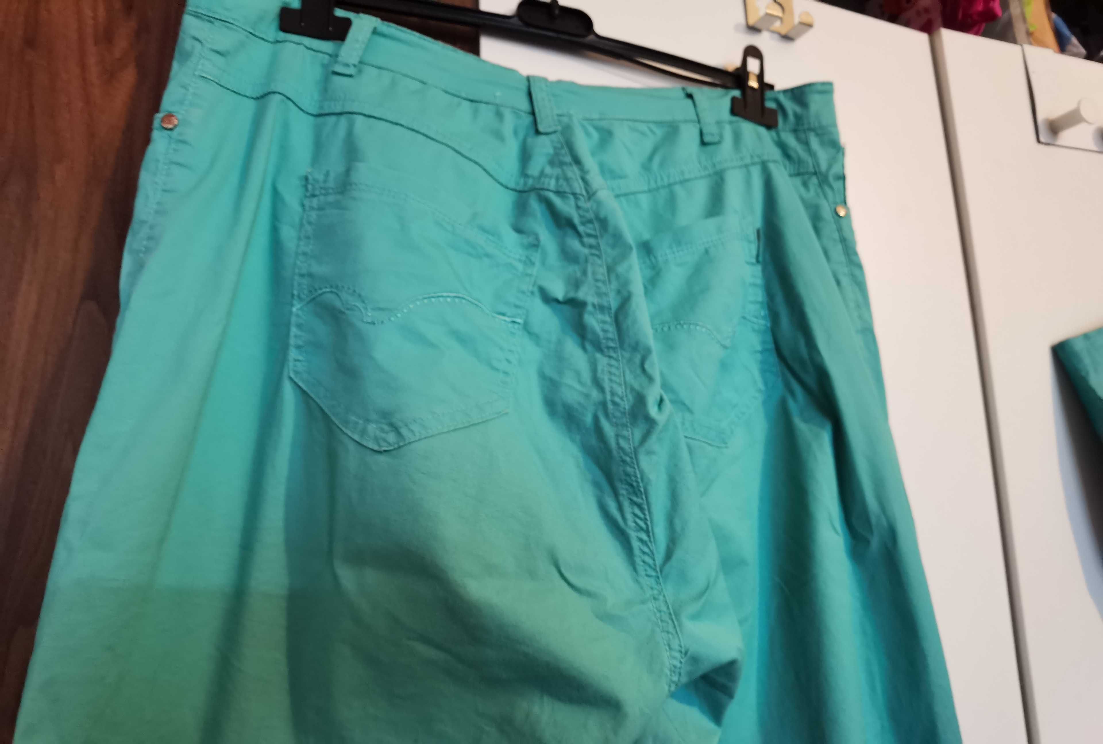 Електриково зелен панталон размер 42