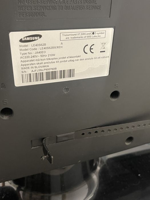 Plasma Samsung perfect functionala