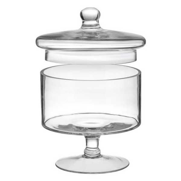 Стъклен буркан Mercado Trade, За сладки или бонбони, Различни модели