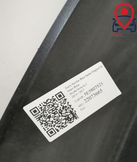 Fusta Spoiler Bara Spate Original In Stare Buna Skoda  Octavia  3 [201