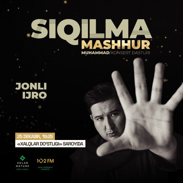 Mashhur Muhammad siqilma konsert