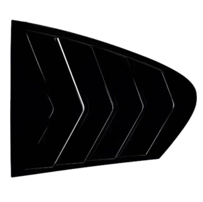 Тунинг Добавки Задни Странични Стъкла BMW F10 – Черен Гланц