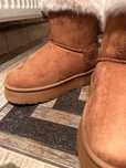 Cizme ugg blana naturala