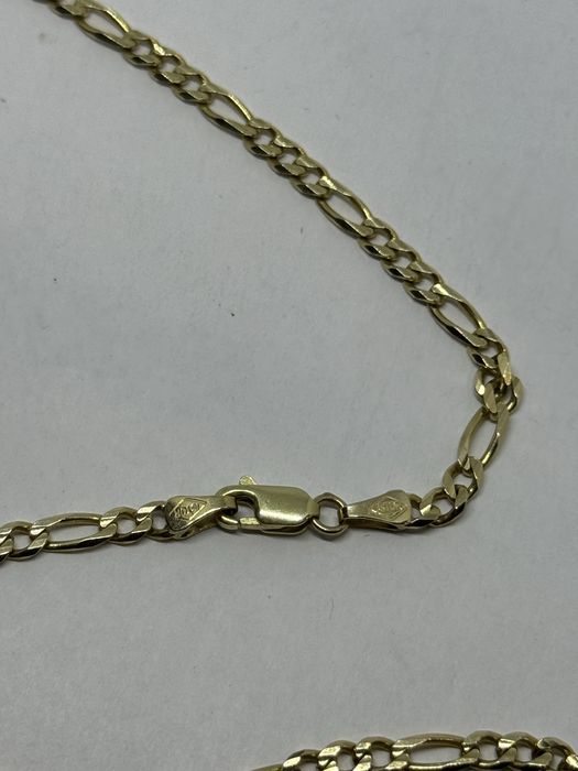 златен синджир картие с кръст 14.34гр 14к 585