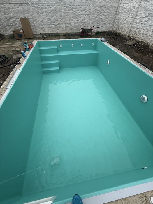 Piscina cofraje polistiren cu liner preturi avantajoase
