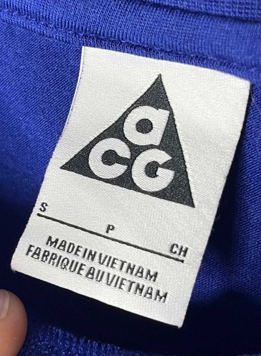 NikeLab ACG Royal Blue T-Shirt Мъжка Тениска