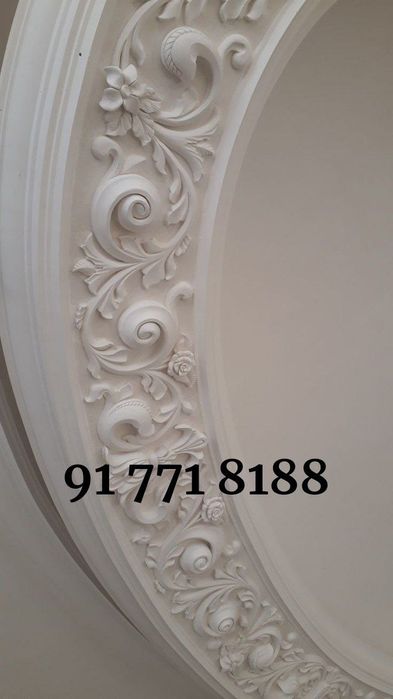 Лепка лепнина тяга декор 3д 3d рамка колонна алебастр ramka karniz