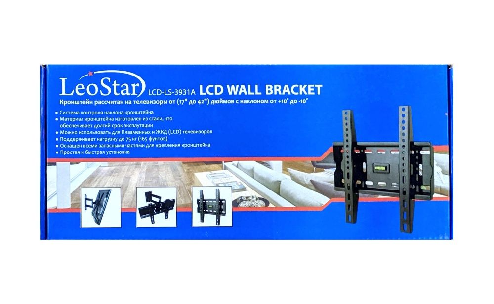 Кронштейн 300×300 LeoStar LS-3931A крепление для ТВ 32-55 оптом