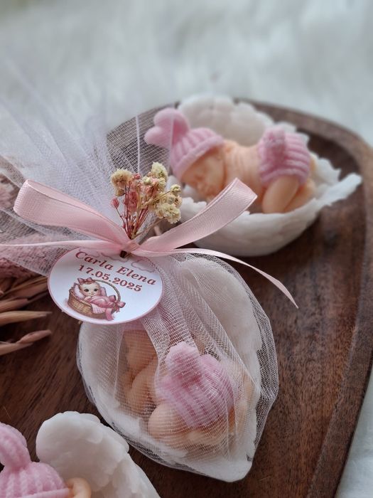 Mărturii de botez și de nuntă din săpun parfumat-handmade