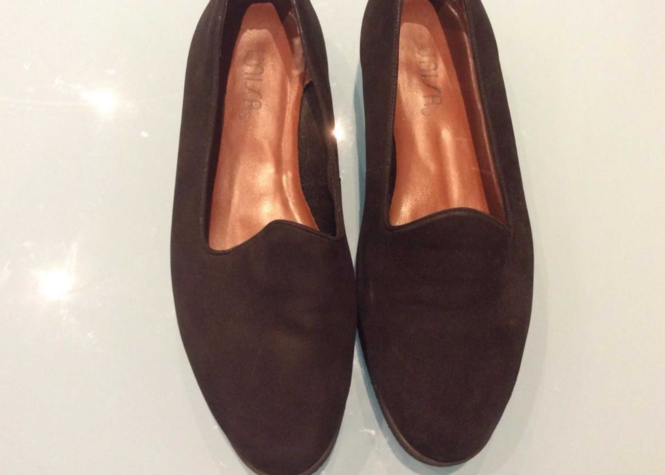 Черни велурени обувки UNISA – равни, № 39