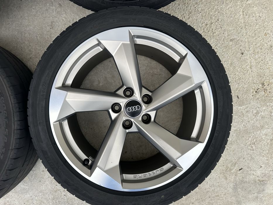 Jante ORIGINALE Audi pe 19’ tip Rotor / Turbine 5x112