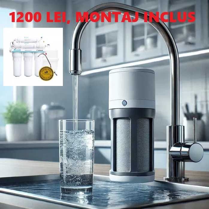 Filtru de apa potabila, Instalator Montaj Mentenanta Bacau Dedurizator