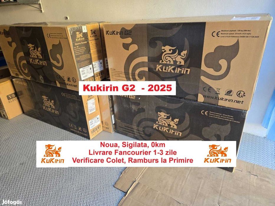 Kukirin G2 2025 NOU Sigilat + GARANTIE 12 Luni