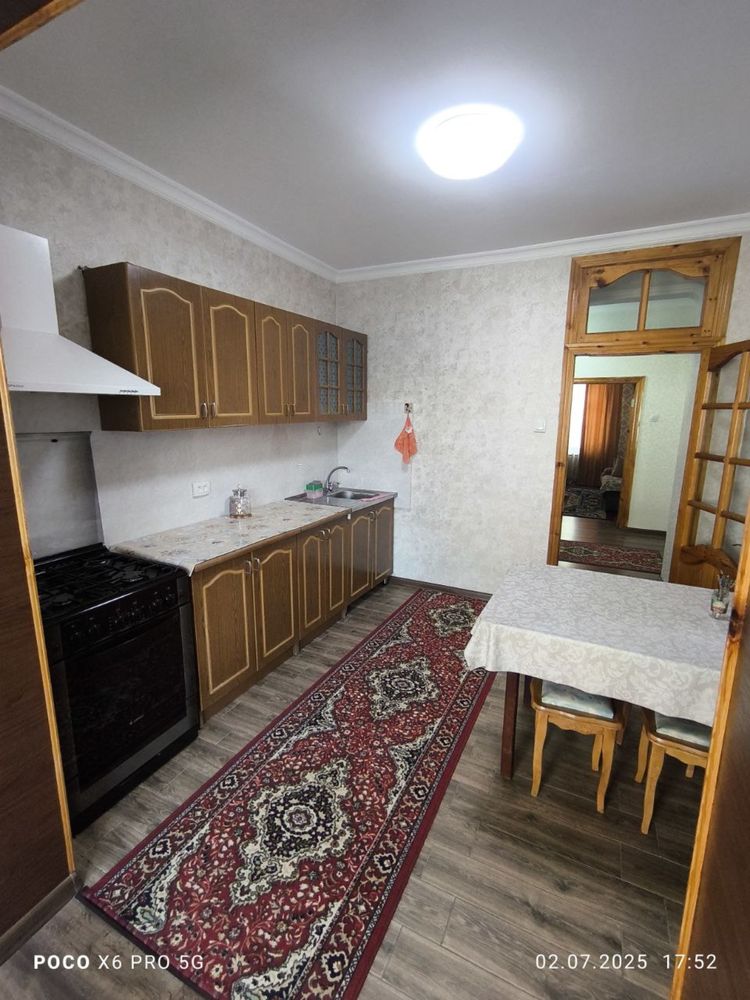 Сдаю. Чиланзар Ц, банковский дом, 3/3/4, с мебелью и техникой