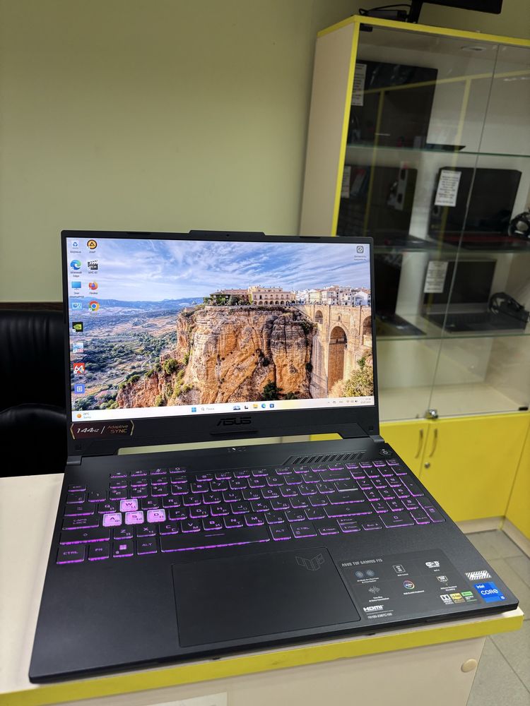 Ноутбук игровой Asus TUF Gaming F15 рассрочка KASPI