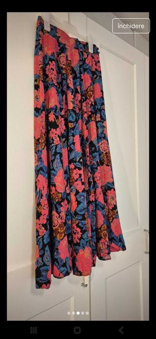 Fusta vintage bumbac