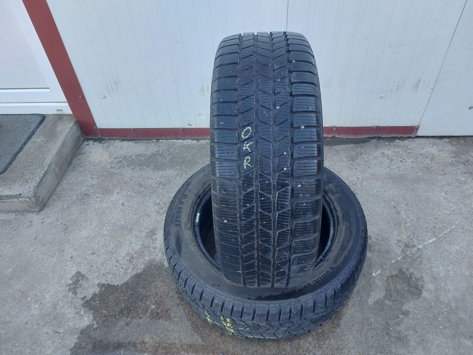 135 lei bucata! Doua anvelope M+S/IARNA 235 55 18 Continental! 7 mm