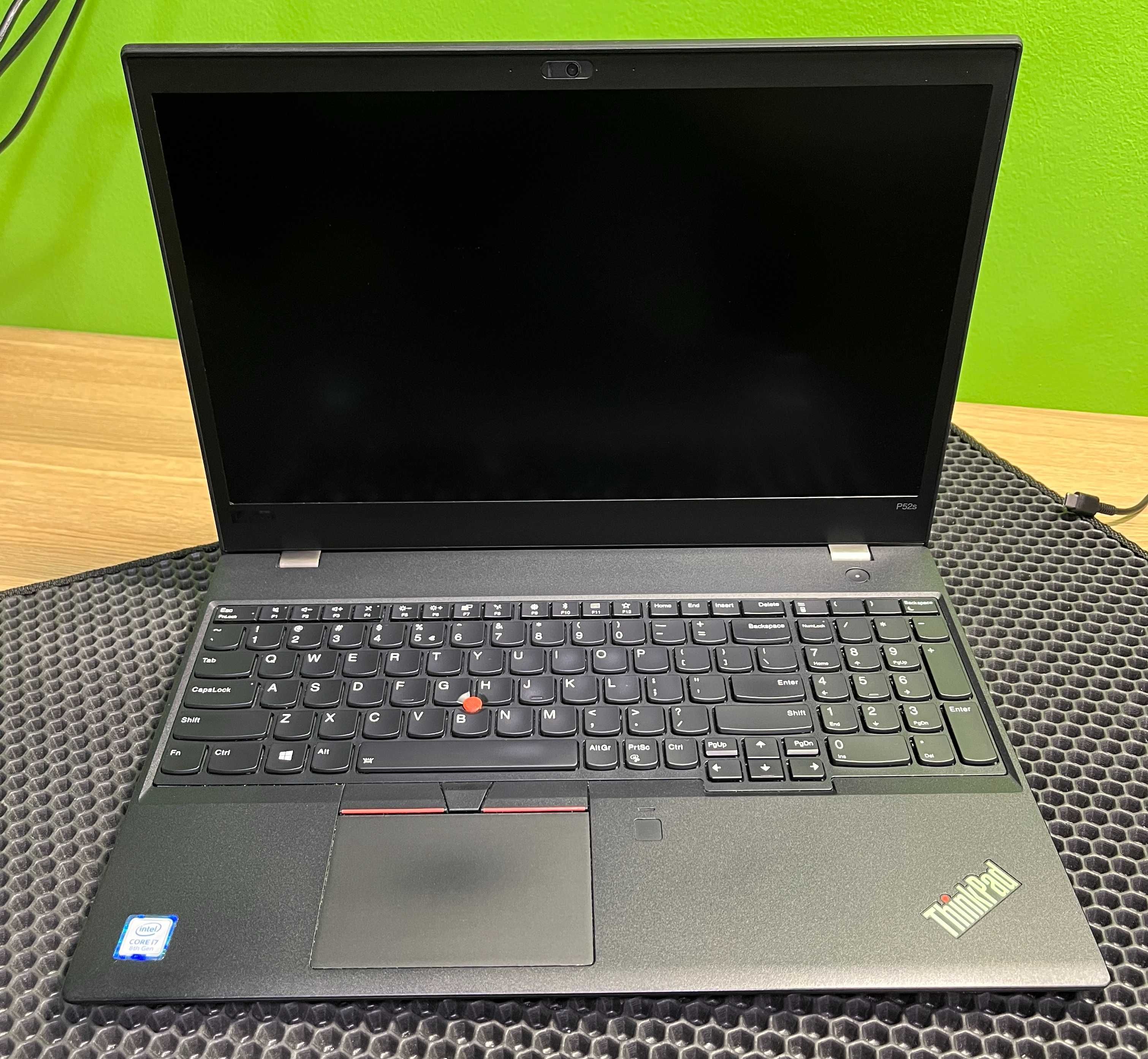 LENOVO THINKPAD P52S. Core i7-8560U 1.9/4.2GHz, 16/512 GB, Quadro P600