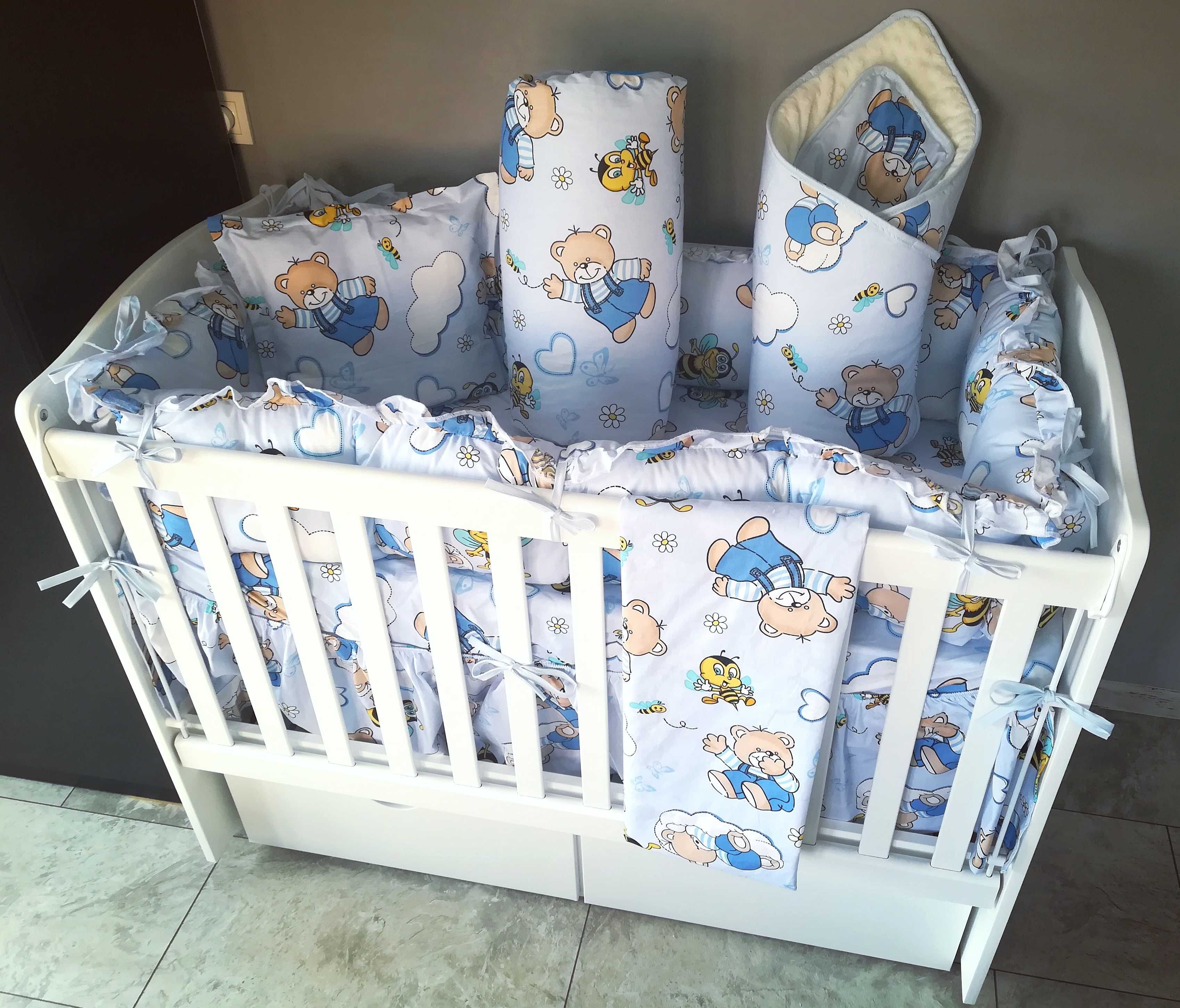 Чисто ново бебешко легло + подарък матрак "СИМЕОНОВ"