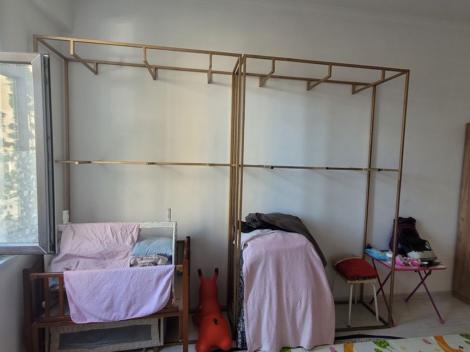 Металлический каркас для гардероба