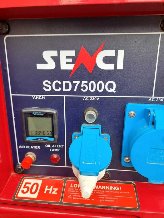 Generator SCD7500Q-ATS, 6.0 KW, 230W, AVR, Diesel