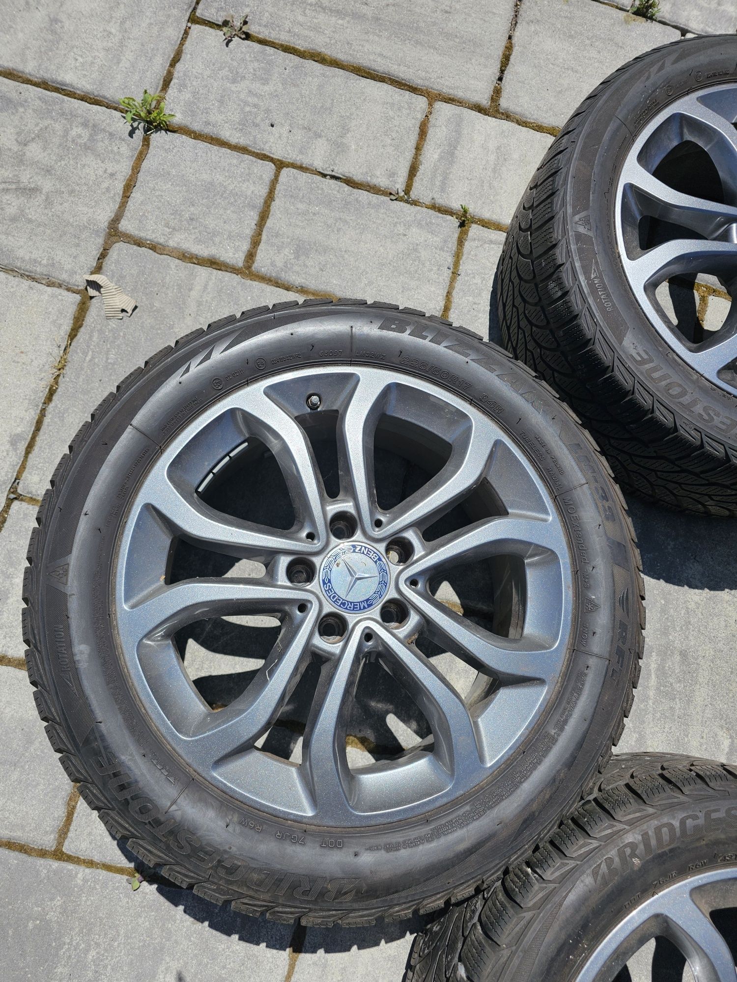 Jante originale Mercedes r17 C class, E Class