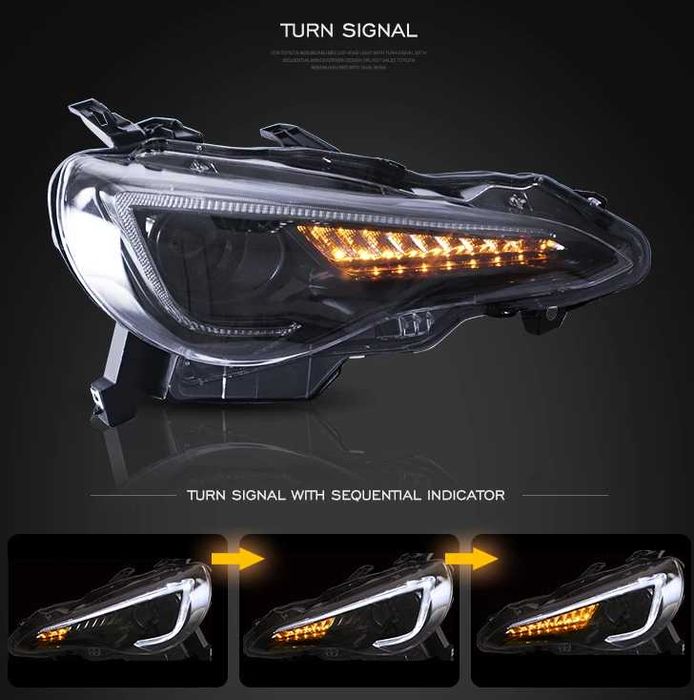 LED фарове ToyotaT86 GT86/ Subaru BRZ 2012+