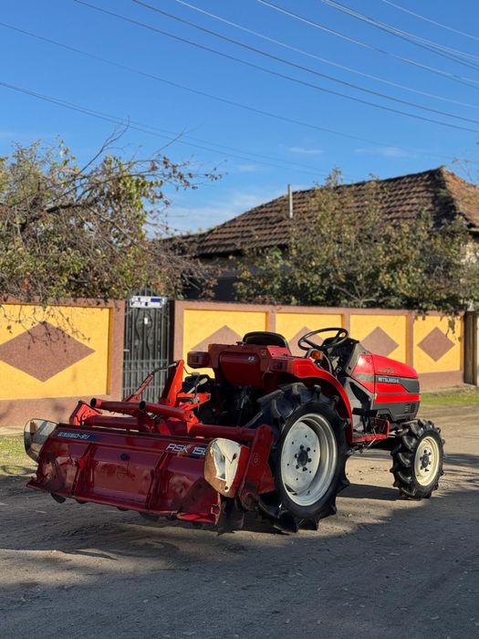 Mitsubishi MT240| tractor japonez 4x4| totul original| freza inclusa