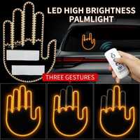 ЛЕД ръка с жестове, LED аксесоар за кола, бус, камион, витрини