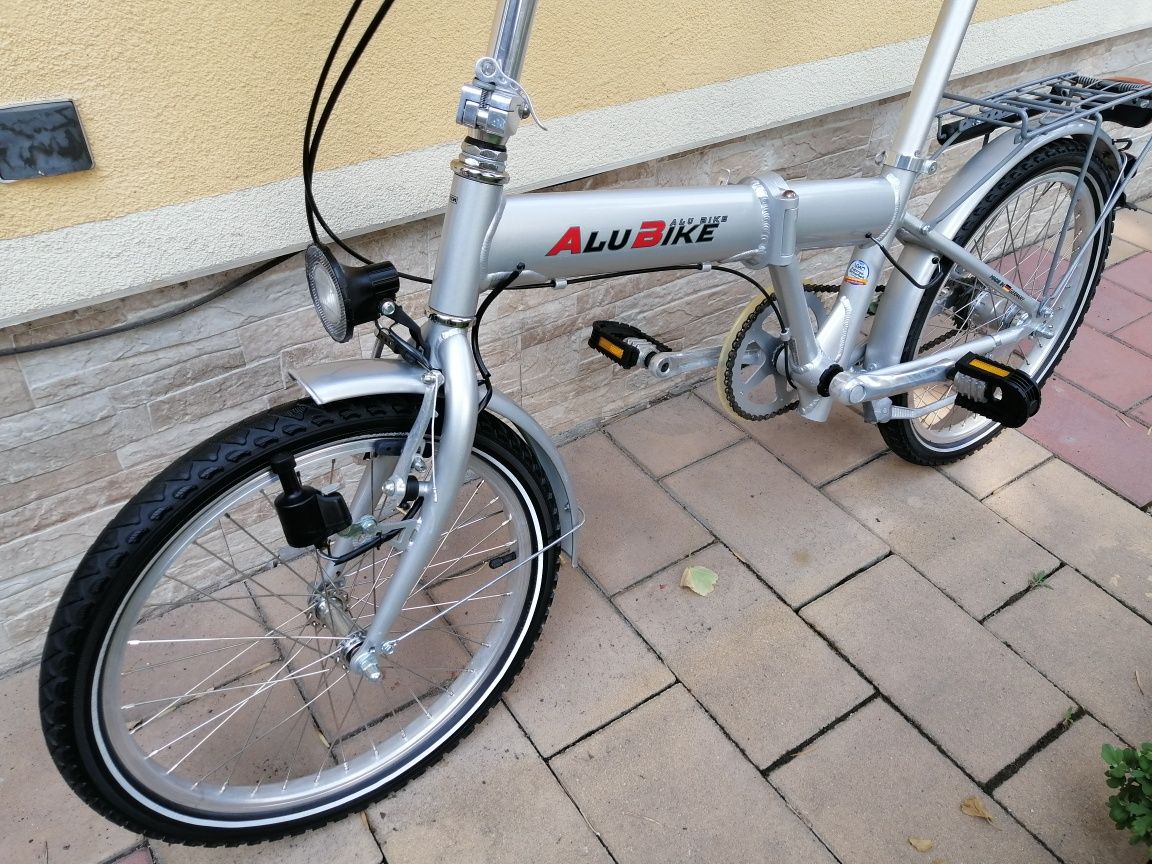 Сгъваем алуминиев велосипед Alu Bike 20*