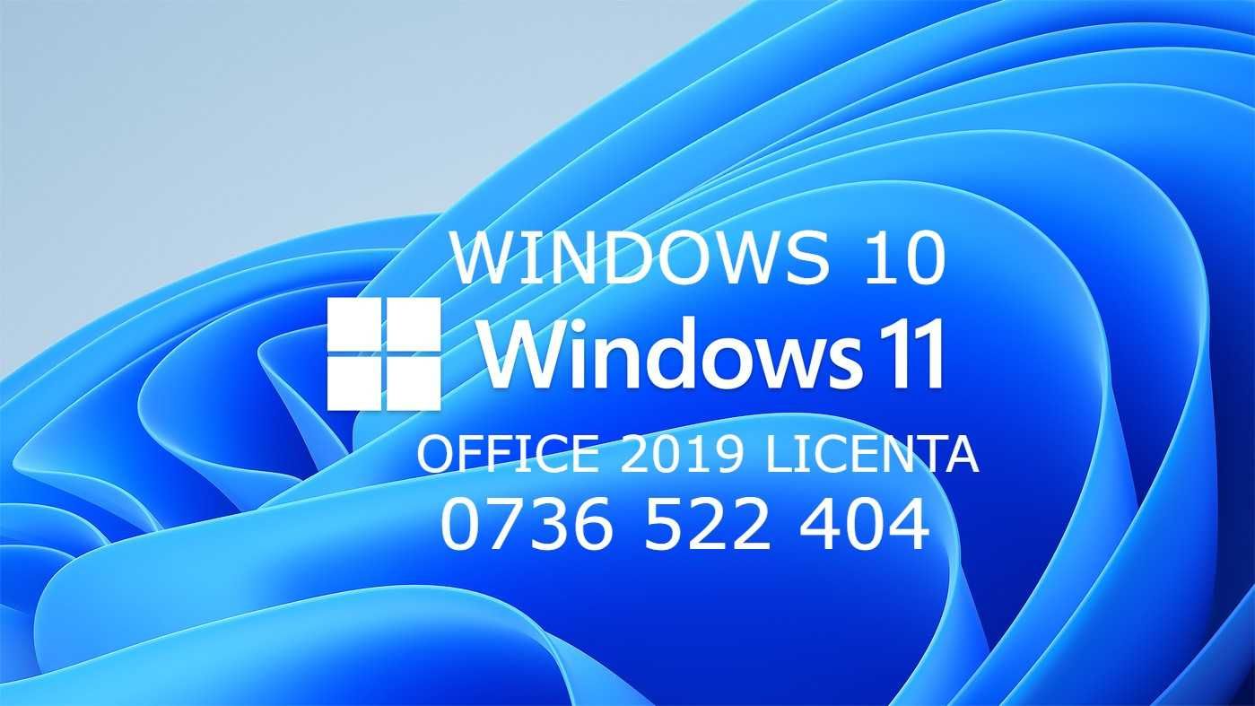 Instalare WINDOWS 11*10 Imprimanta OFFICE2021 la domiciliul clientului