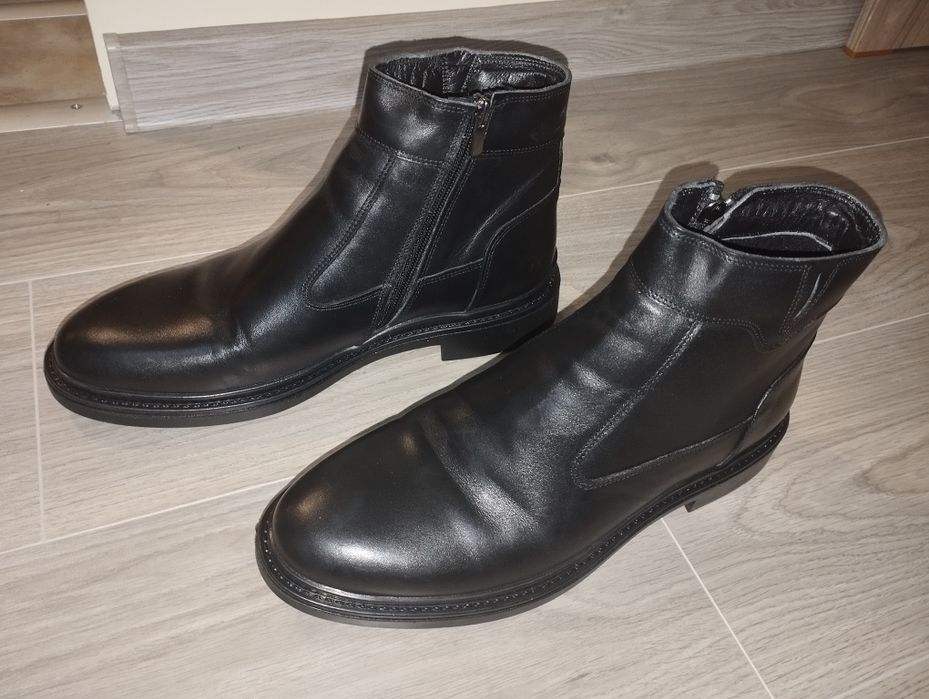 Мъжки боти естествена кожа 41