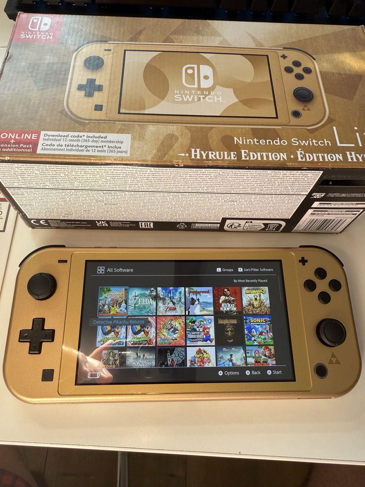 Modat 1TB Nintendo Switch Lite Zelda Limited Edition