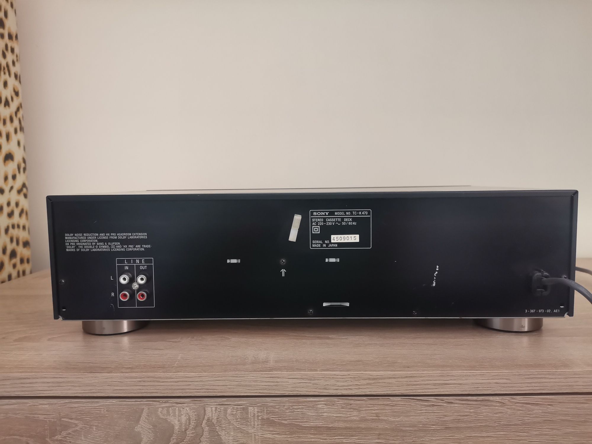 Касетен дек Sony tc k311