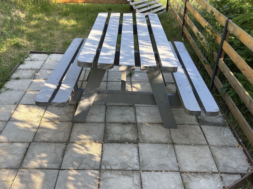 Masa-bancuta gradina