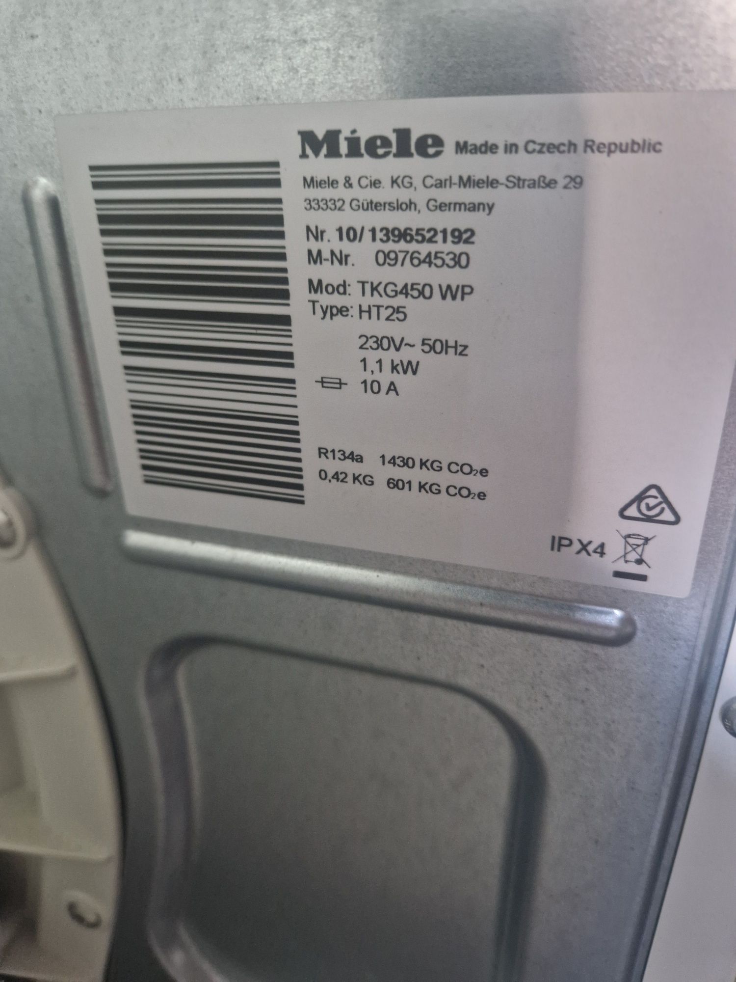 Сушилня Miele T1 А+++ 9 кг