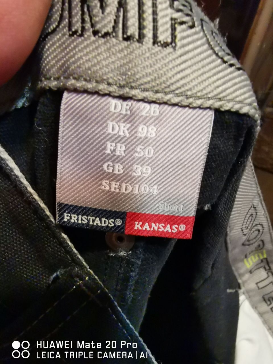 Работен панталон Fristads Kansas 56,48 номера