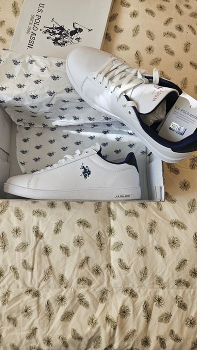 Маратонки U.S. Polo Assn. Унисекс маратонки Franco White