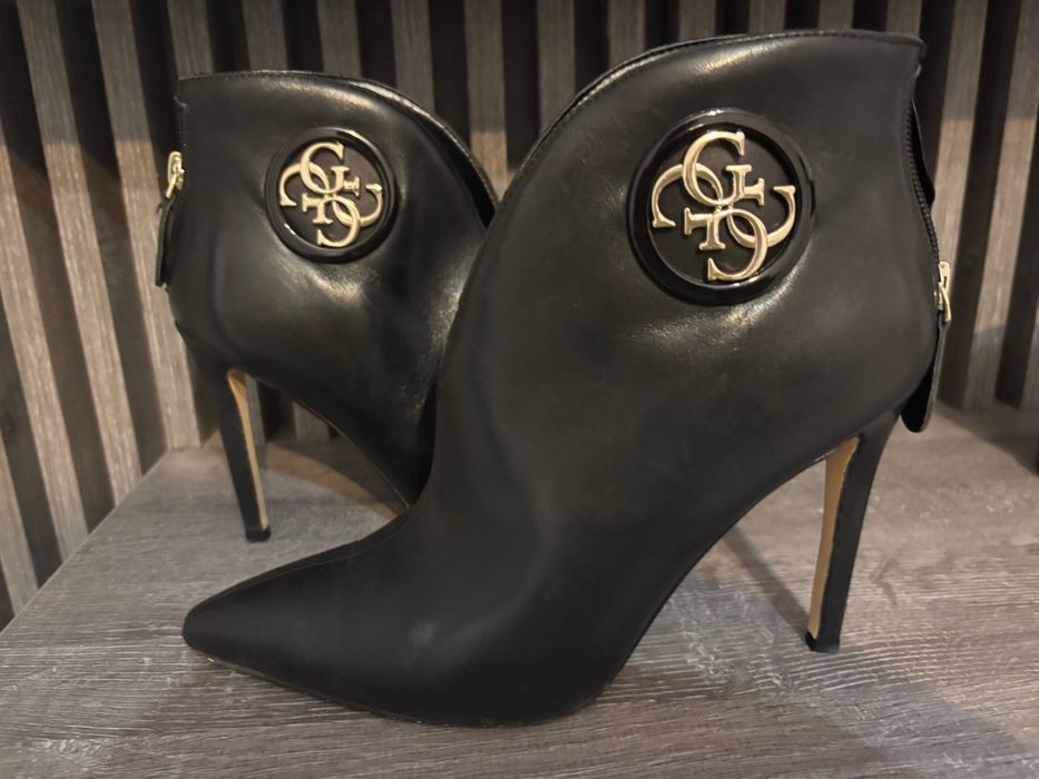 Botine piele Guess