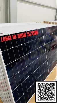 Palet panouri fotovoltaice LONGI 570W