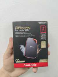 SSD Extern SanDisk Extreme PRO V2, 2TB, NVMe, USB 3.2 Gen2x2, Sigilat!