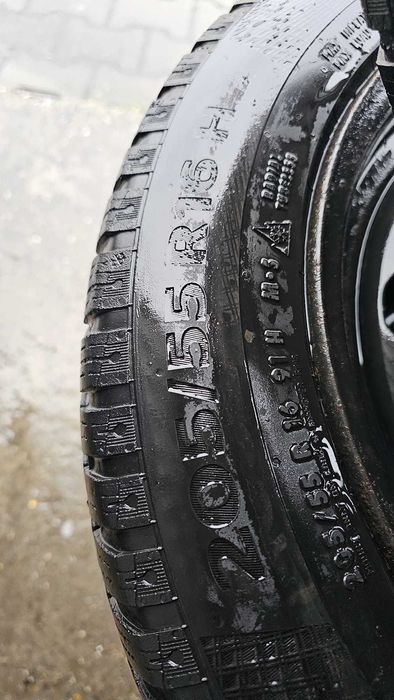 Jante Tabla AUDI Skoda / VW / Seat + Cauciucuri Iarna 205/55/R16