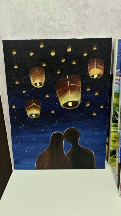 Продам картины на холсте, ручной работы