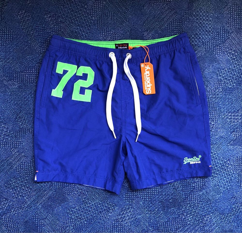 НОВИ Superdry Water Polo Swim Shorts мъжки плажни шорти - XL