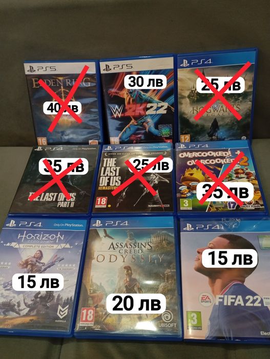 Игри за ps4 и ps5